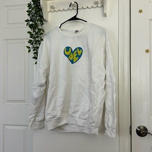 custom University of Delaware crewneck size L